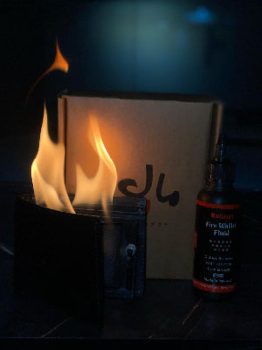 Magic Fire Wallet with Free Zippo Oil
