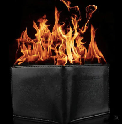 Magic Fire Wallet with Free Zippo Oil